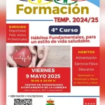 Cartel formación Adeni en Hábitos Fundamentales para un estilo de vida saludable