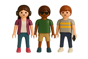 Clips que representan jóvenes a partir de 12 años