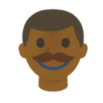 Cara de un hombre moreno