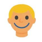 Cara de un hombre rubio