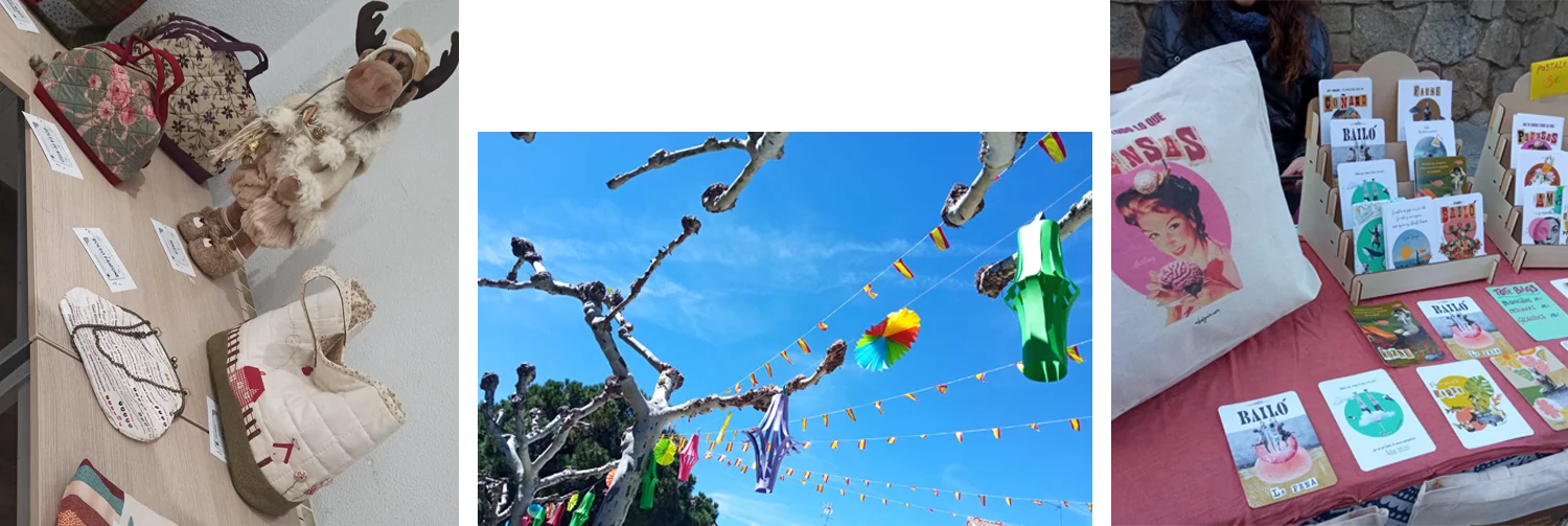 Diferentes imágenes de eventos culturales en La Cabrera