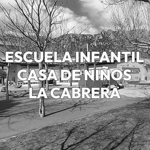 Escuela Infantil y Casa de niños La Cabrera portada