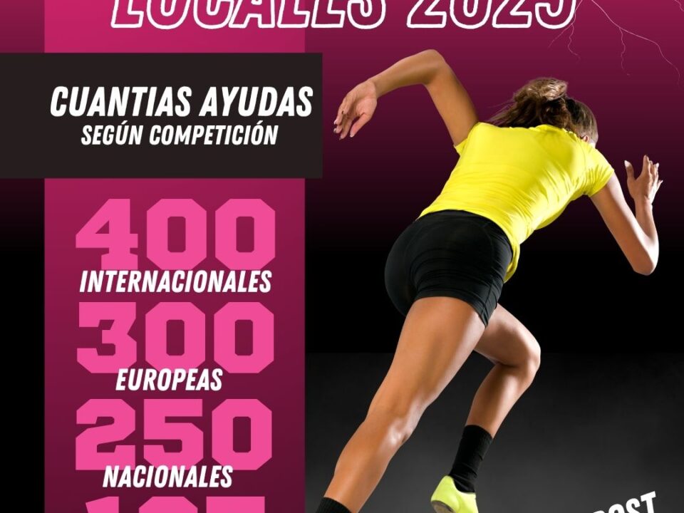 Ayudas a Deportistas locales 2025